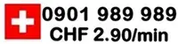 Numéro suisse 0901 989 989, service de conversation Duo Privé. Écoute discrète et bienveillante, accessible en Suisse 7j/7 au tarif de CHF 2.90 par minute.